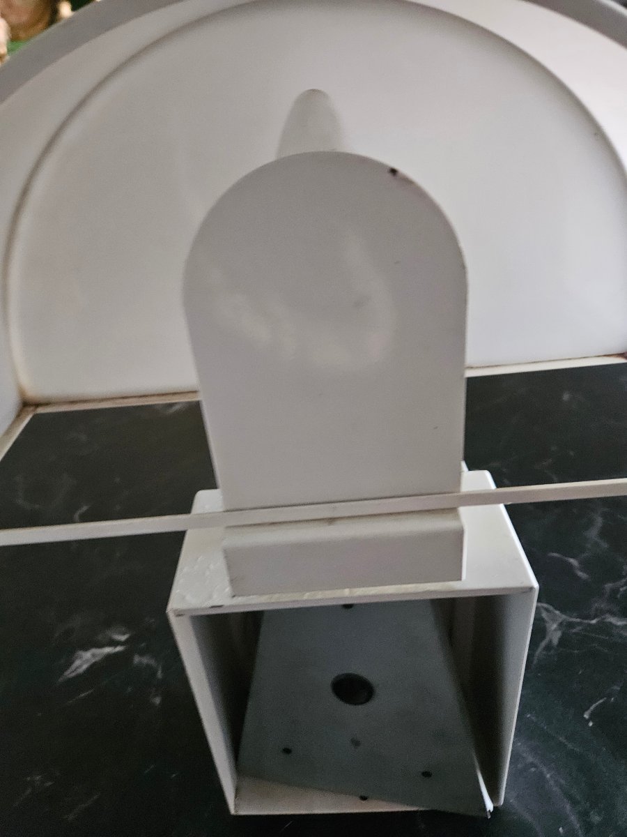 Pair Of Guzzini Wall Sconces From 1970-photo-3
