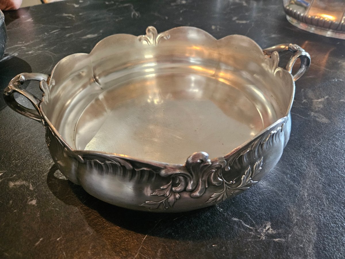 Gallia Silver-plated Metal Vegetable Holder