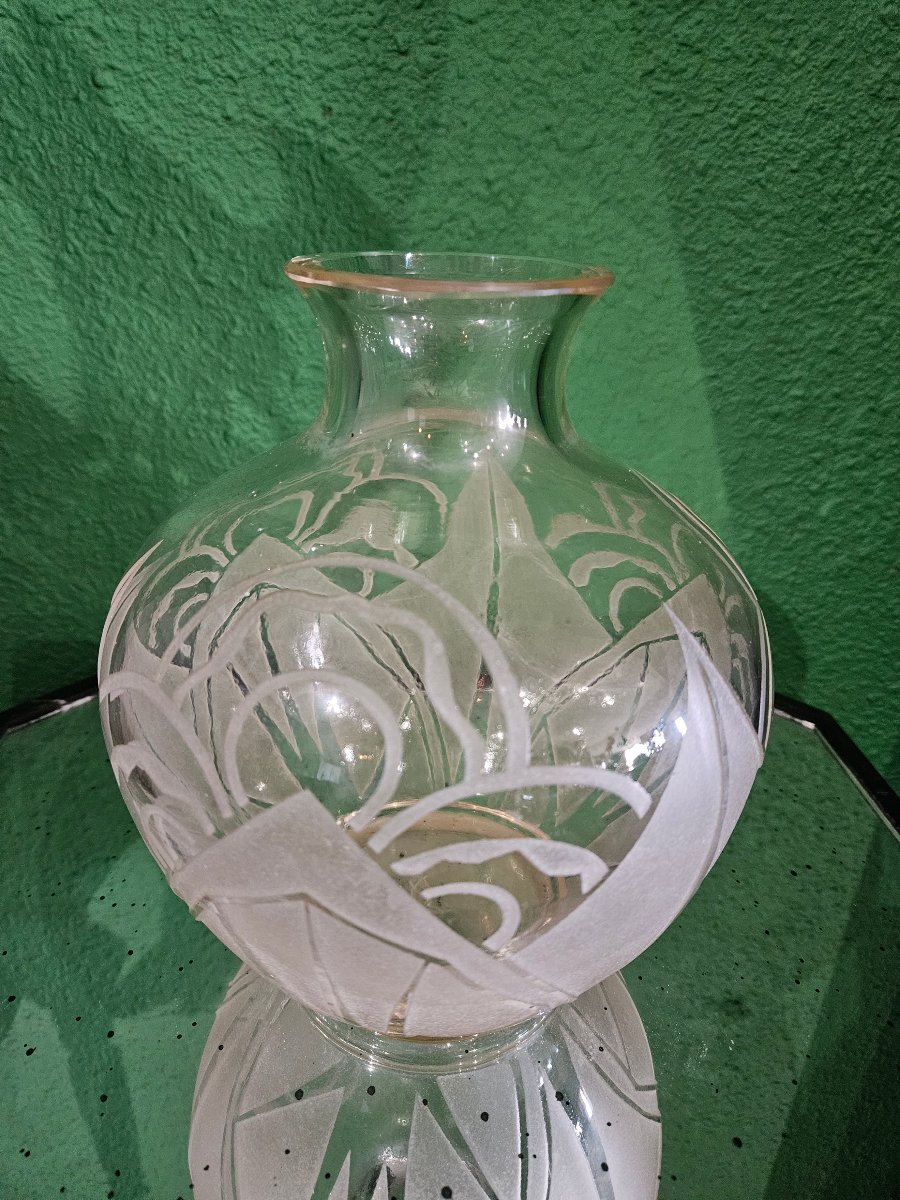 Art Deco Ball Vase-photo-2