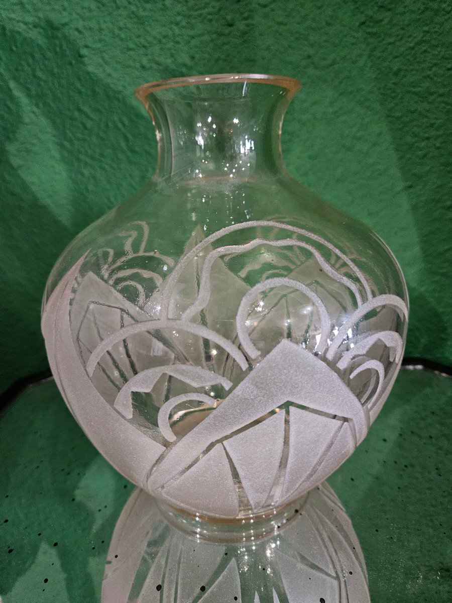 Art Deco Ball Vase