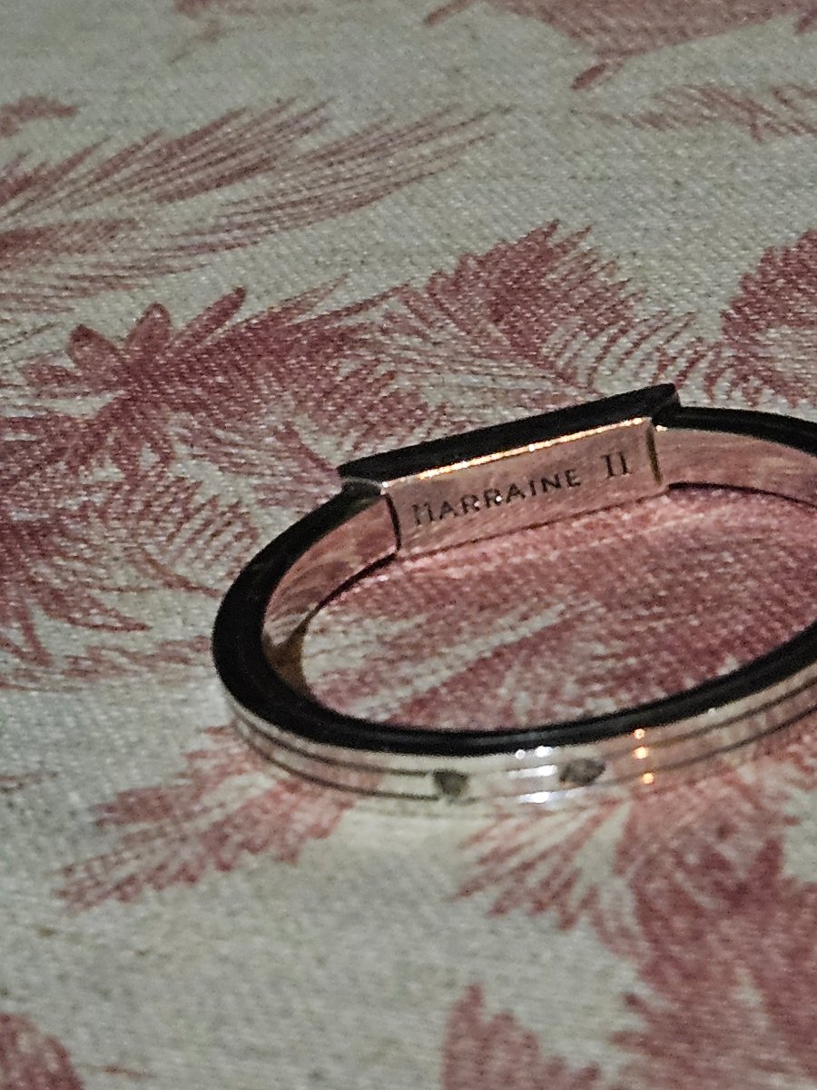 Art Deco Silver Napkin Ring By Tetard Frères-photo-6