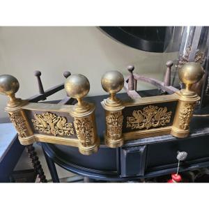 Pair Of Empire Period Andirons 