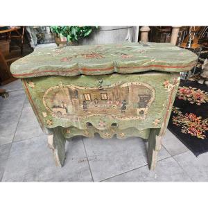  18th Century Alsatian Painted Chest