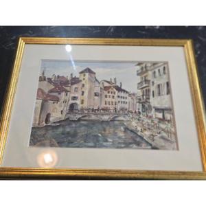 Aquarelle  Roland Hamon 