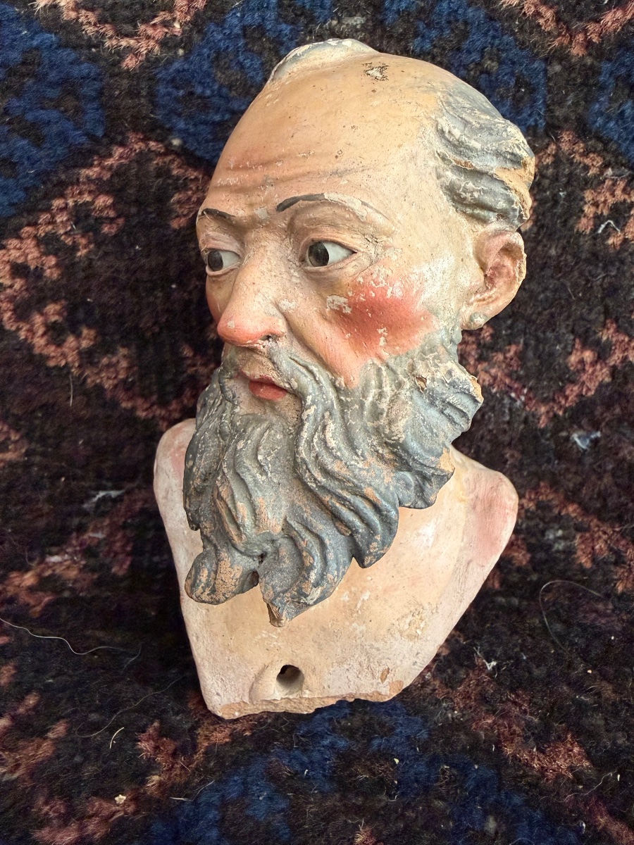 18th-century Neapolitan Santon Head