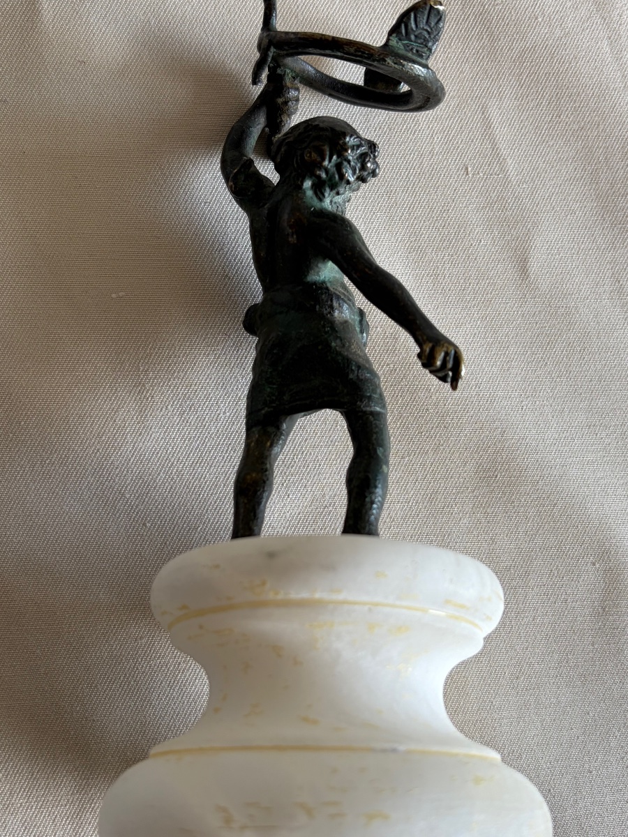 Statuette en bronze XIX ème-photo-2