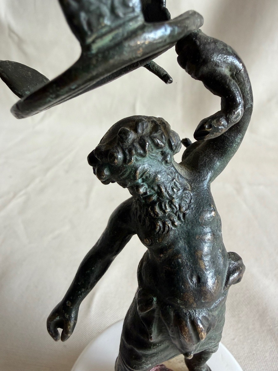Statuette en bronze XIX ème-photo-8
