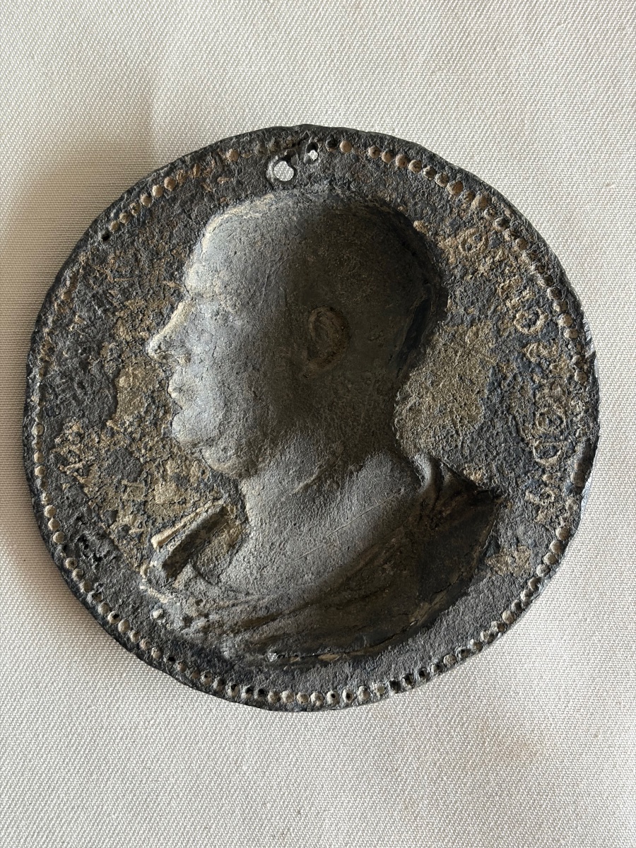 Médaille de plomb XVII ème-photo-2