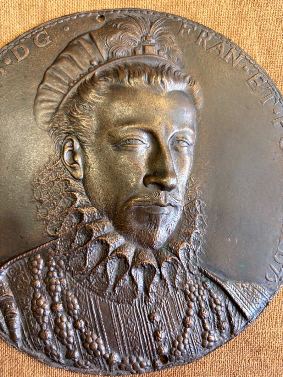 Médaille en bronze d’Henri III-photo-2