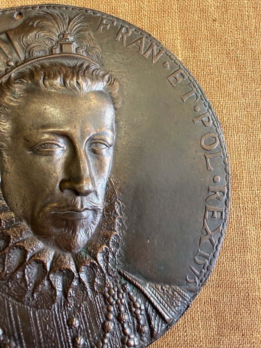 Médaille en bronze d’Henri III-photo-4