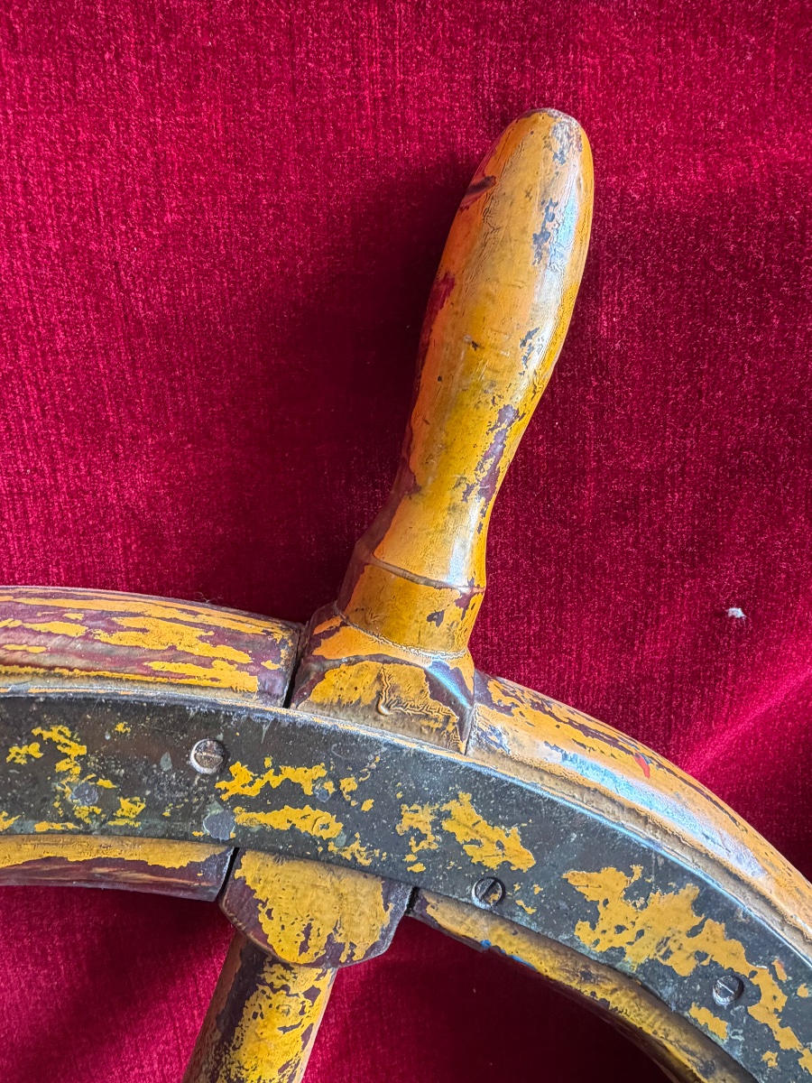 Antique Rudder Wheel-photo-4
