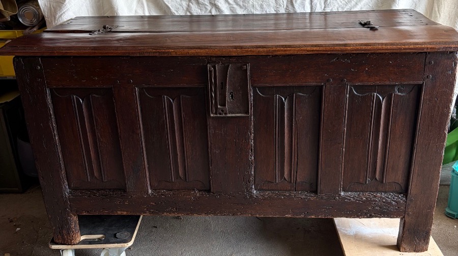 Chest With Paneled Sides, Late 15th Century, Early 16th Century-photo-2