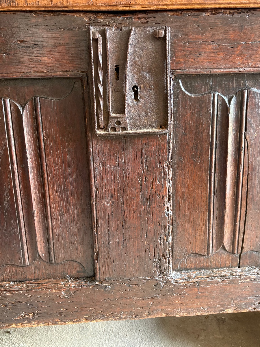 Chest With Paneled Sides, Late 15th Century, Early 16th Century-photo-4