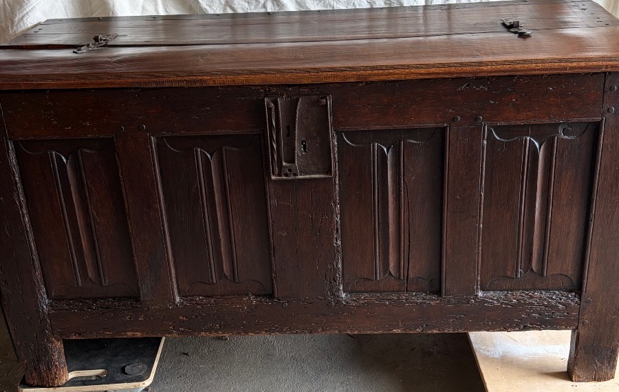 Chest With Paneled Sides, Late 15th Century, Early 16th Century