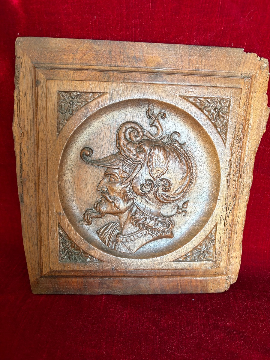 Epic 19th-century Furniture Panel