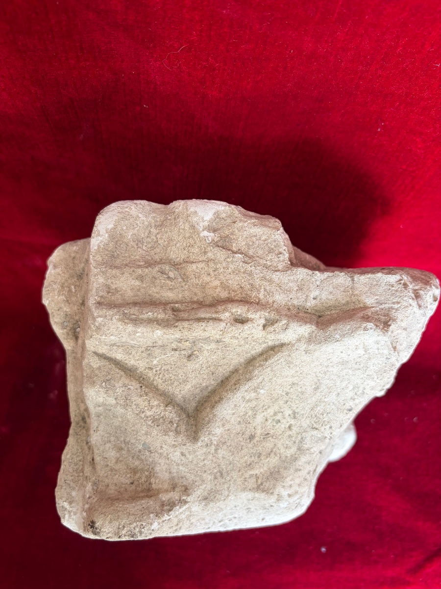 Fragment Of A Romanesque Capital-photo-4