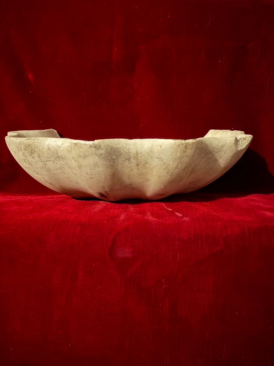 Piece Of A Marble Basin