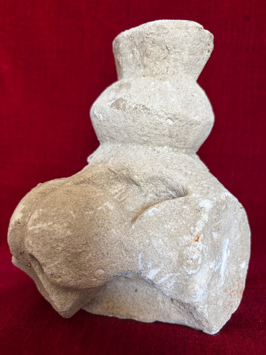 Élément en pierre  sculptée XVI ou XVII ème-photo-2
