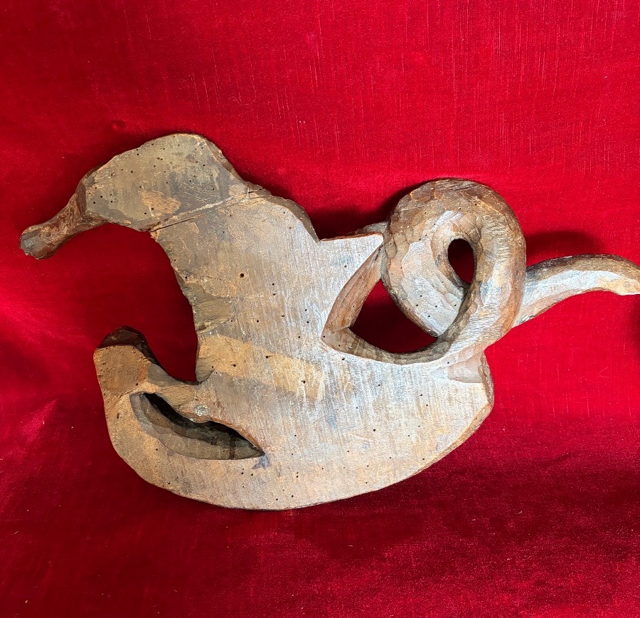 Paire d’éléments décoratifs, représentant des monstres marins XVIII ème-photo-7