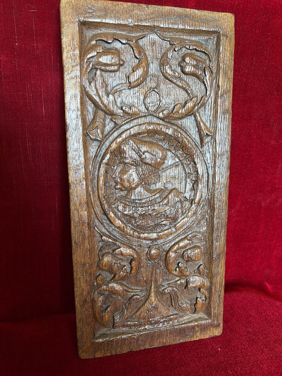 Panneau de coffre XVI ème-photo-3