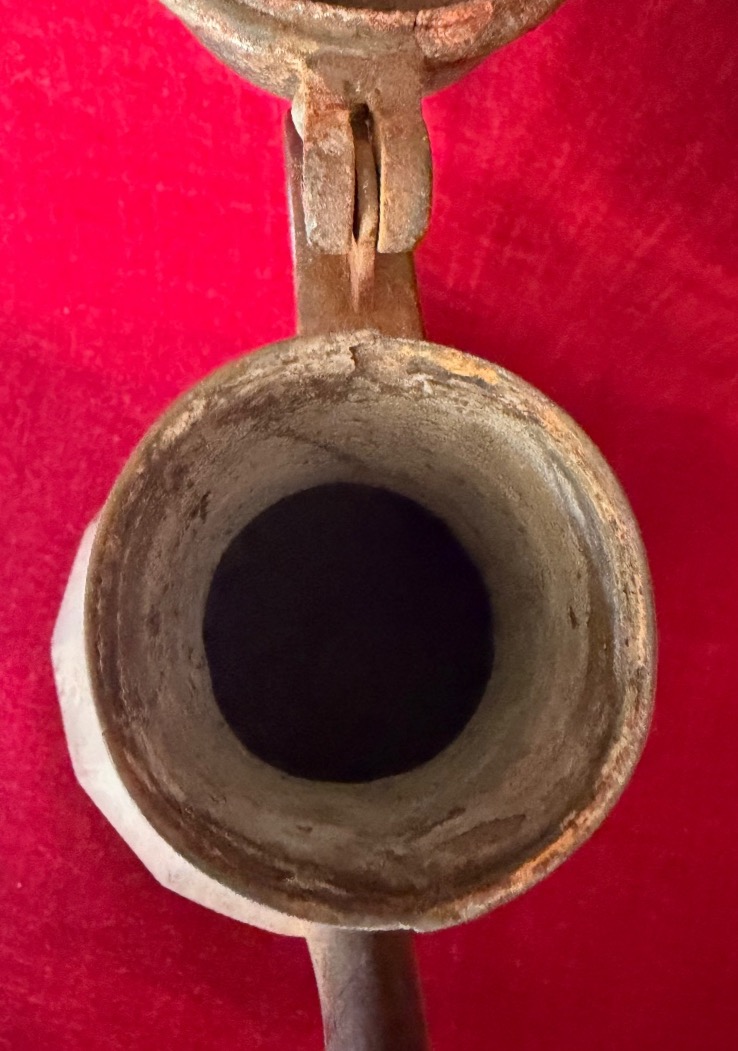 Théière ou pichet russe en fonte XIX ème-photo-4