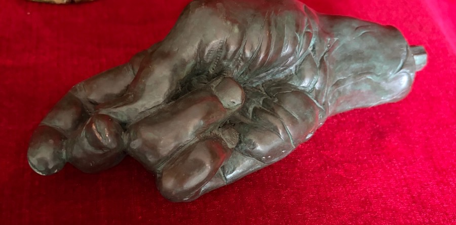 Bronze Hand Sculpture-photo-3