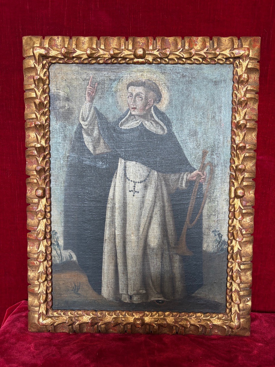 Peinture religieuse XVIII ème -photo-2