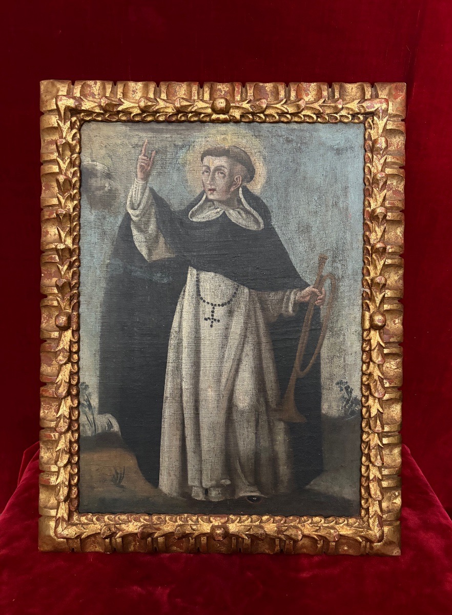 Peinture religieuse XVIII ème -photo-3
