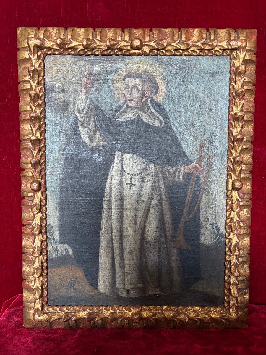 Peinture religieuse XVIII ème -photo-1