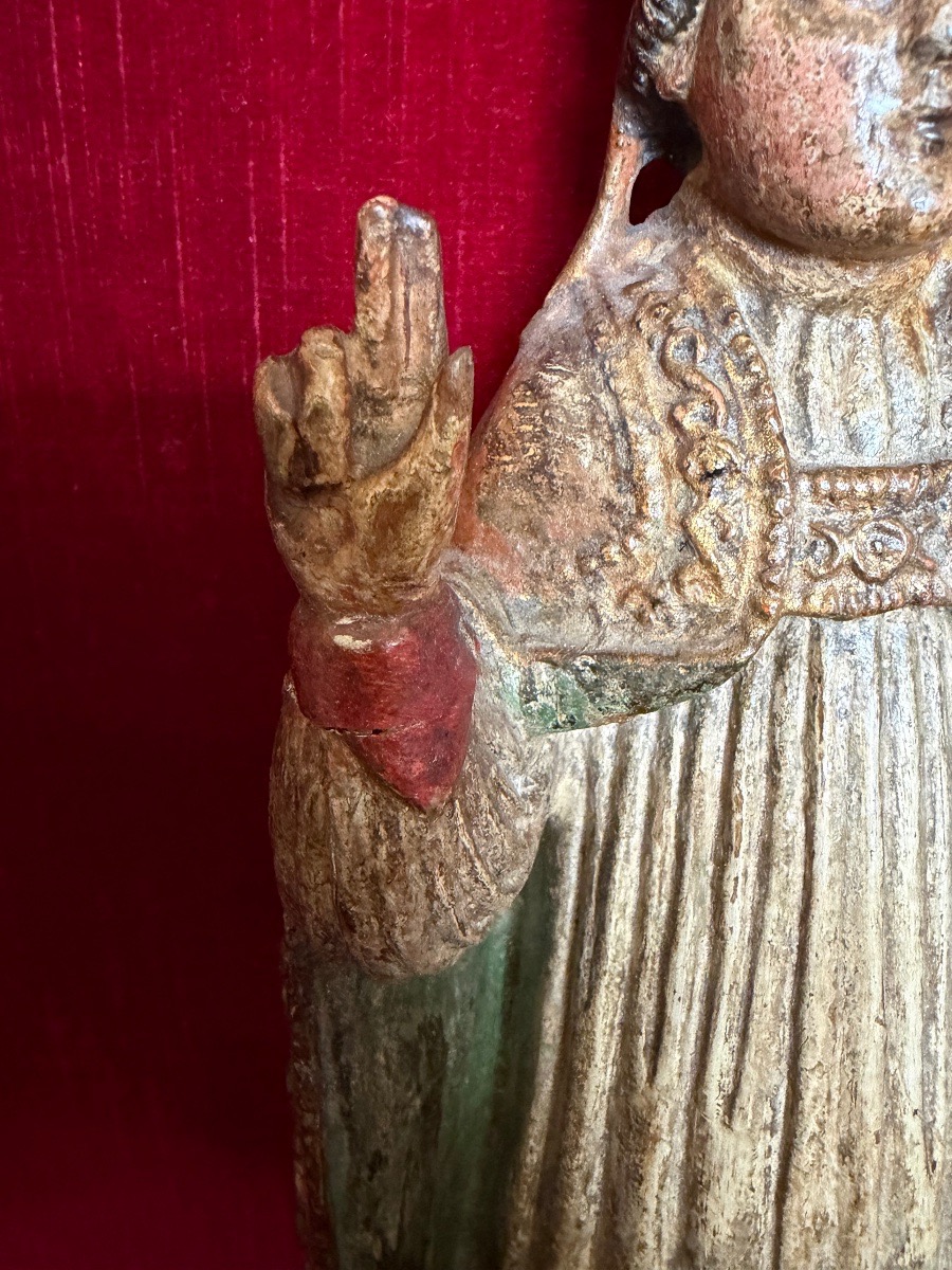 18th-century Religious Statue -photo-3