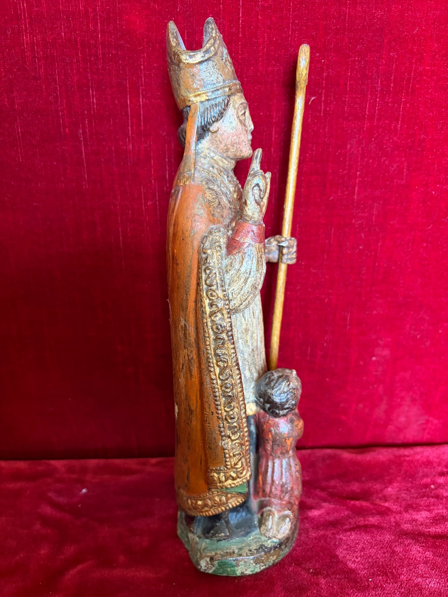 18th-century Religious Statue -photo-5