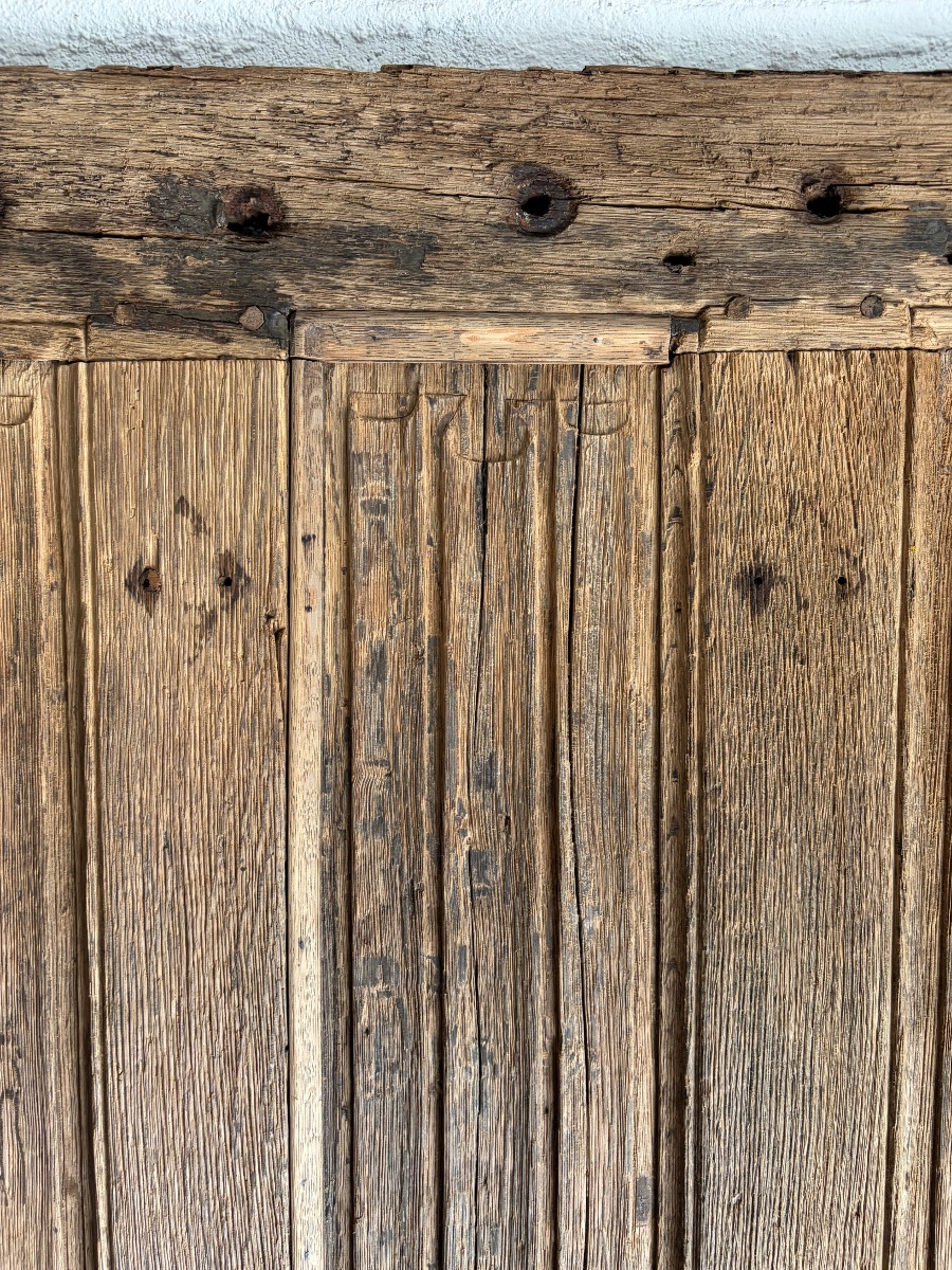 Lambris en chêne du XVI ème -photo-1