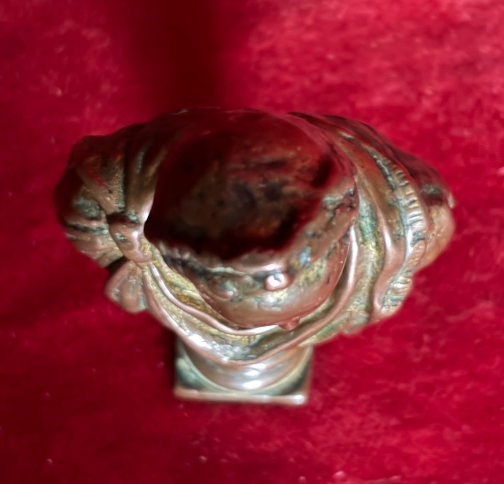 Petit buste d’empereur romain XIX ème-photo-3