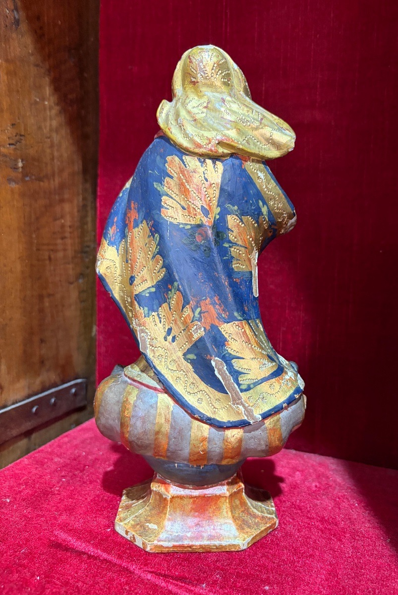 18th-century Statue Of The Virgin-photo-3