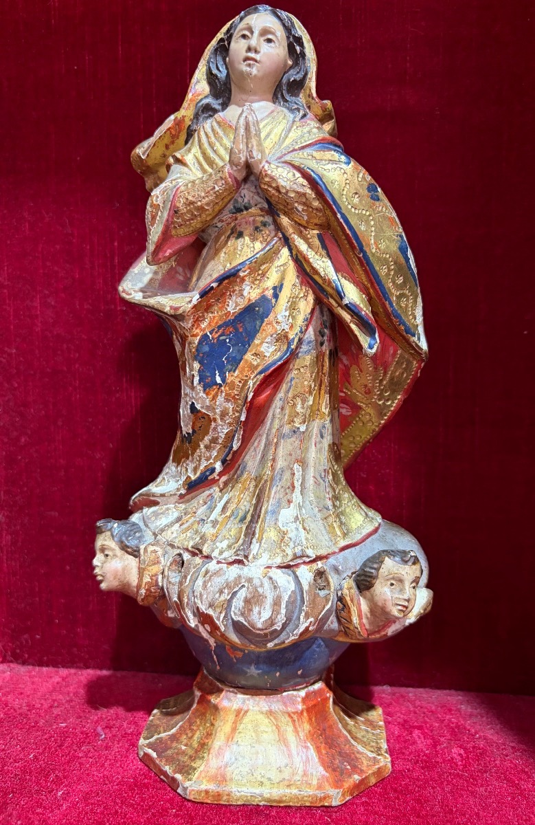 18th-century Statue Of The Virgin