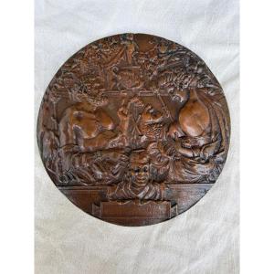 Bronze Medallion Modeled After Donatello, 19th Century