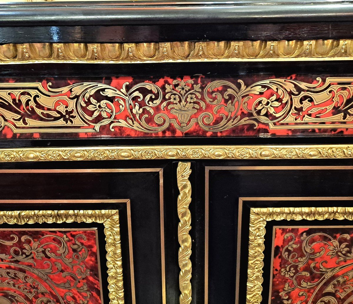 Furniture Napoleon III Boulle Marquetry-photo-2