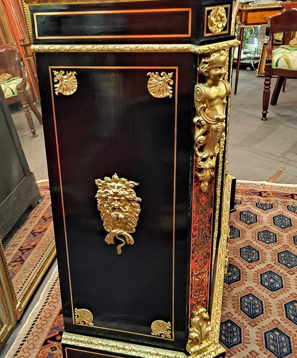 Furniture Napoleon III Boulle Marquetry-photo-1