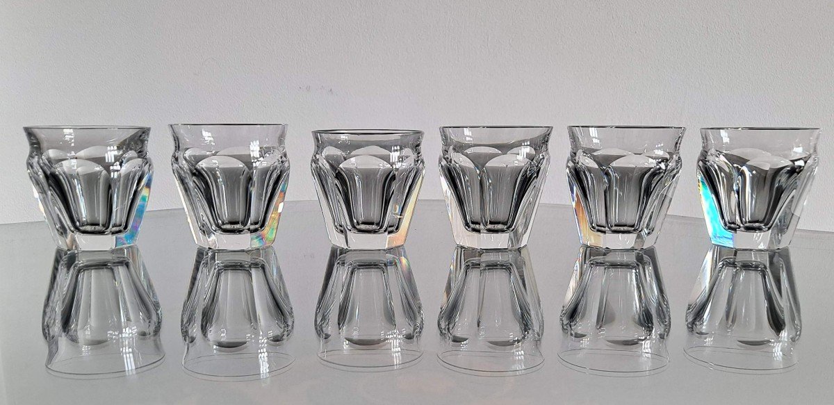 6 Gobelets/tasses à Café Baccarat