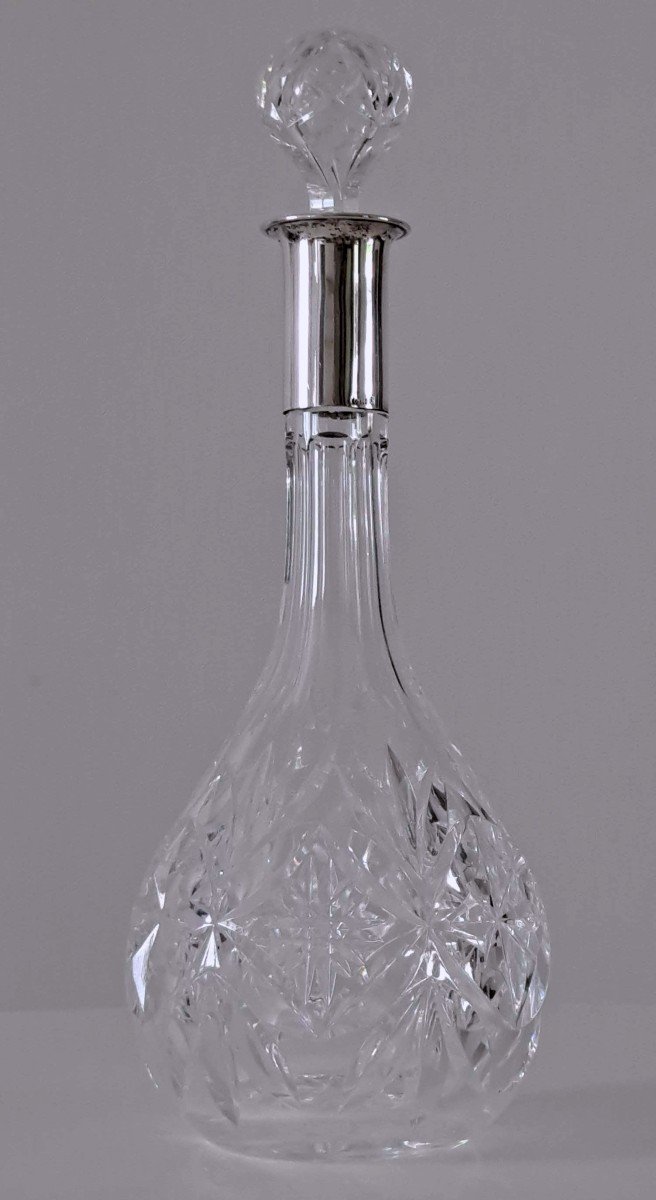 Carafe en cristal Col Argent (Allemagne)