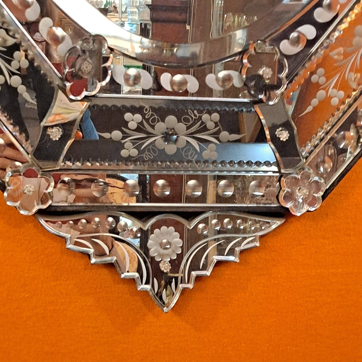 Miroir de Venise circa 1900-photo-4