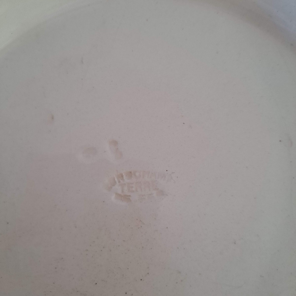 Longchamp Barbotine Dish With Pear Decoration-photo-1