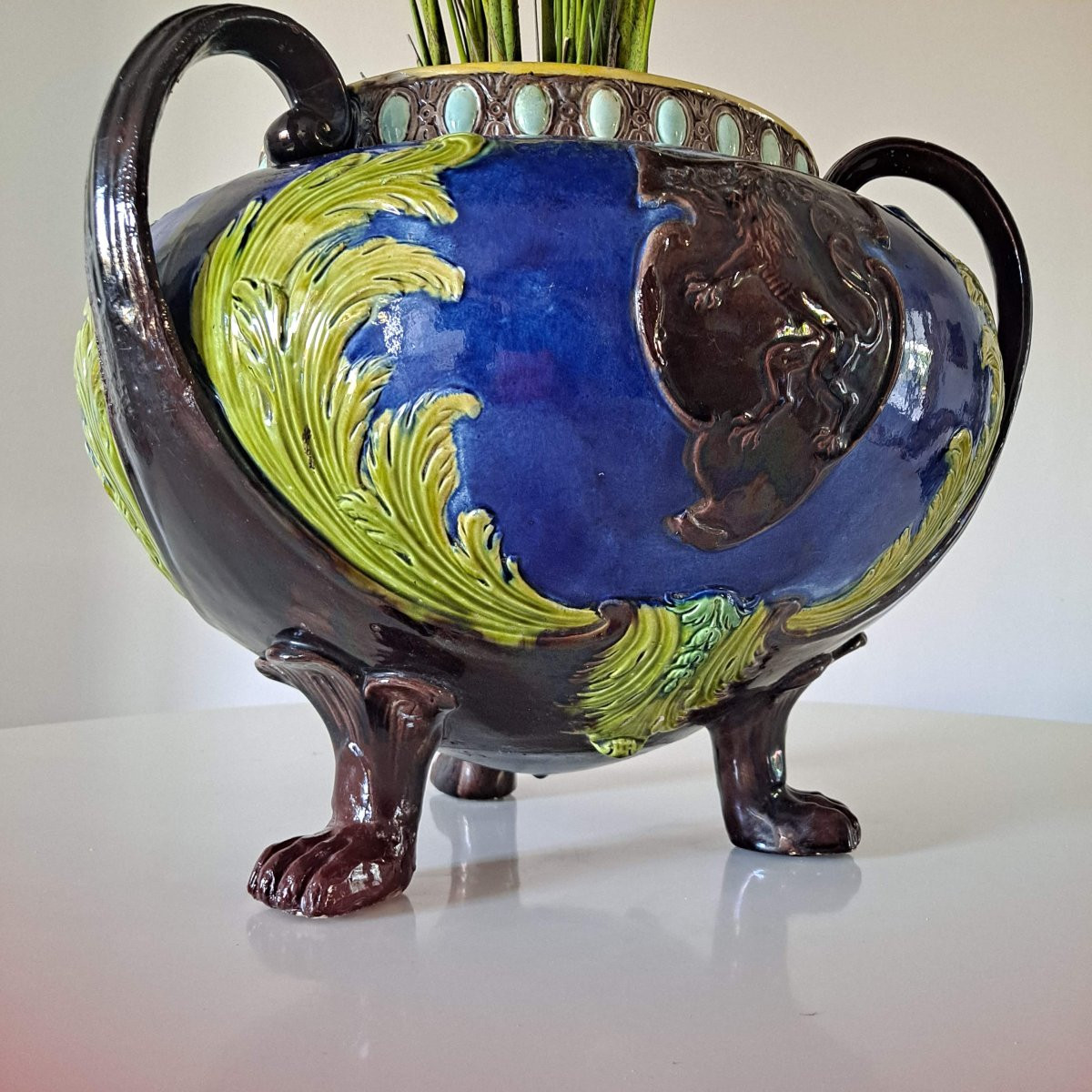 Grand cache-pot en céramique -photo-4