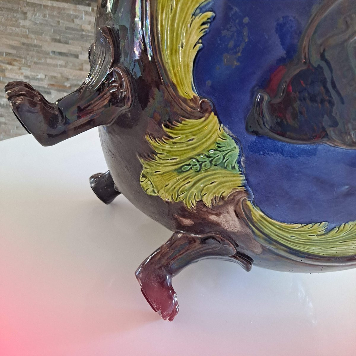 Grand cache-pot en céramique -photo-5