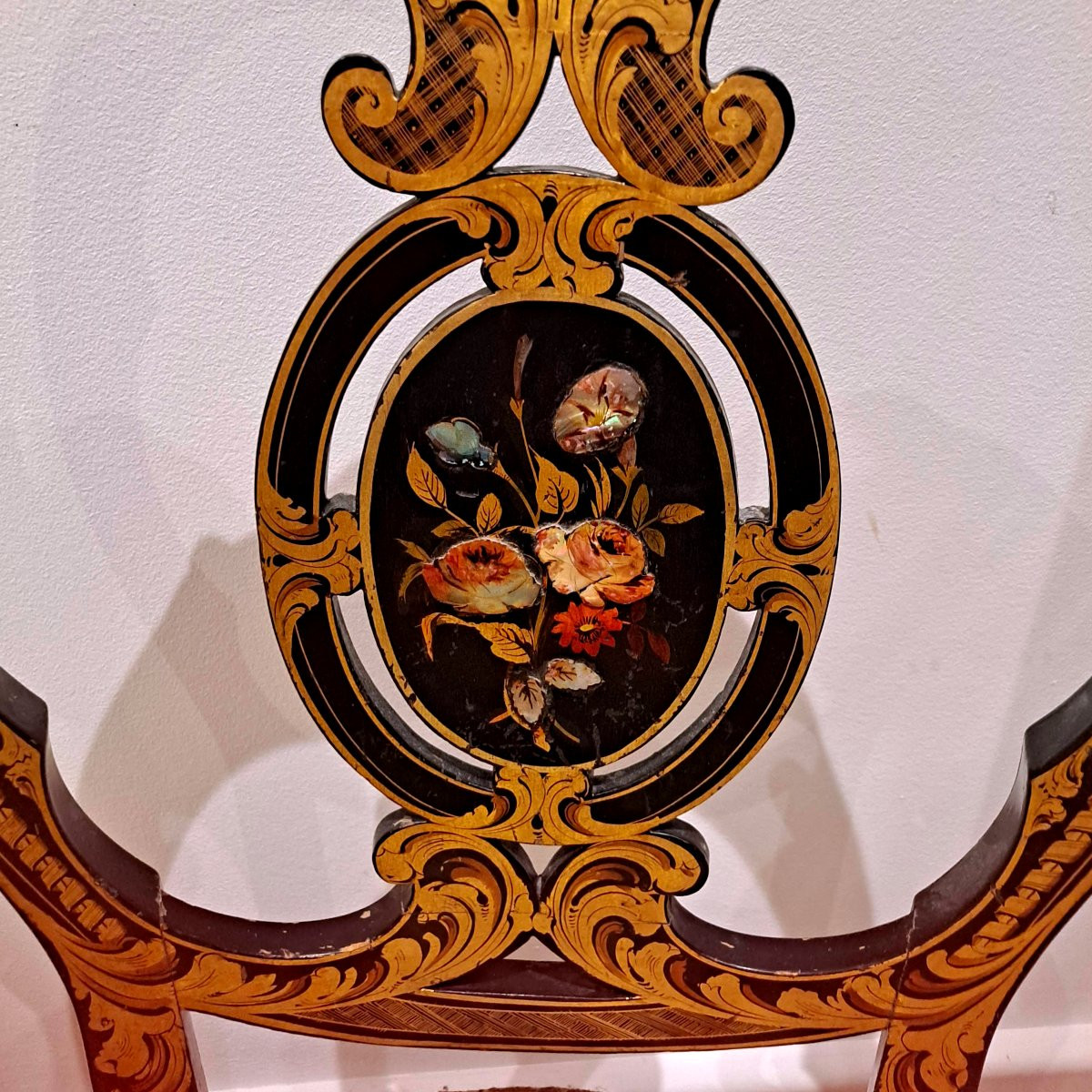 Paire de chauffeuses Napoléon III -photo-6