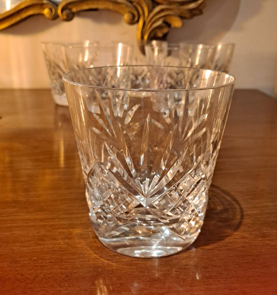 6 verres à whisky modèle Chantilly de Saint Louis-photo-2