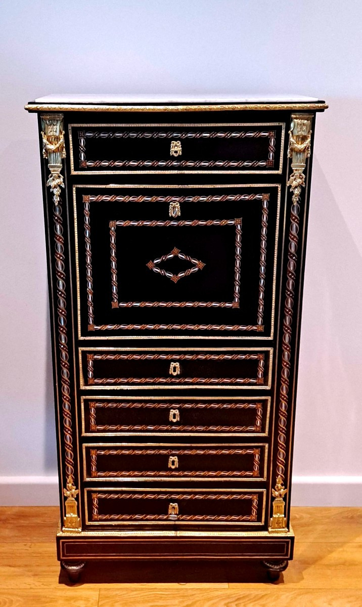 Secrétaire Napoléon III burgauté  XIXème