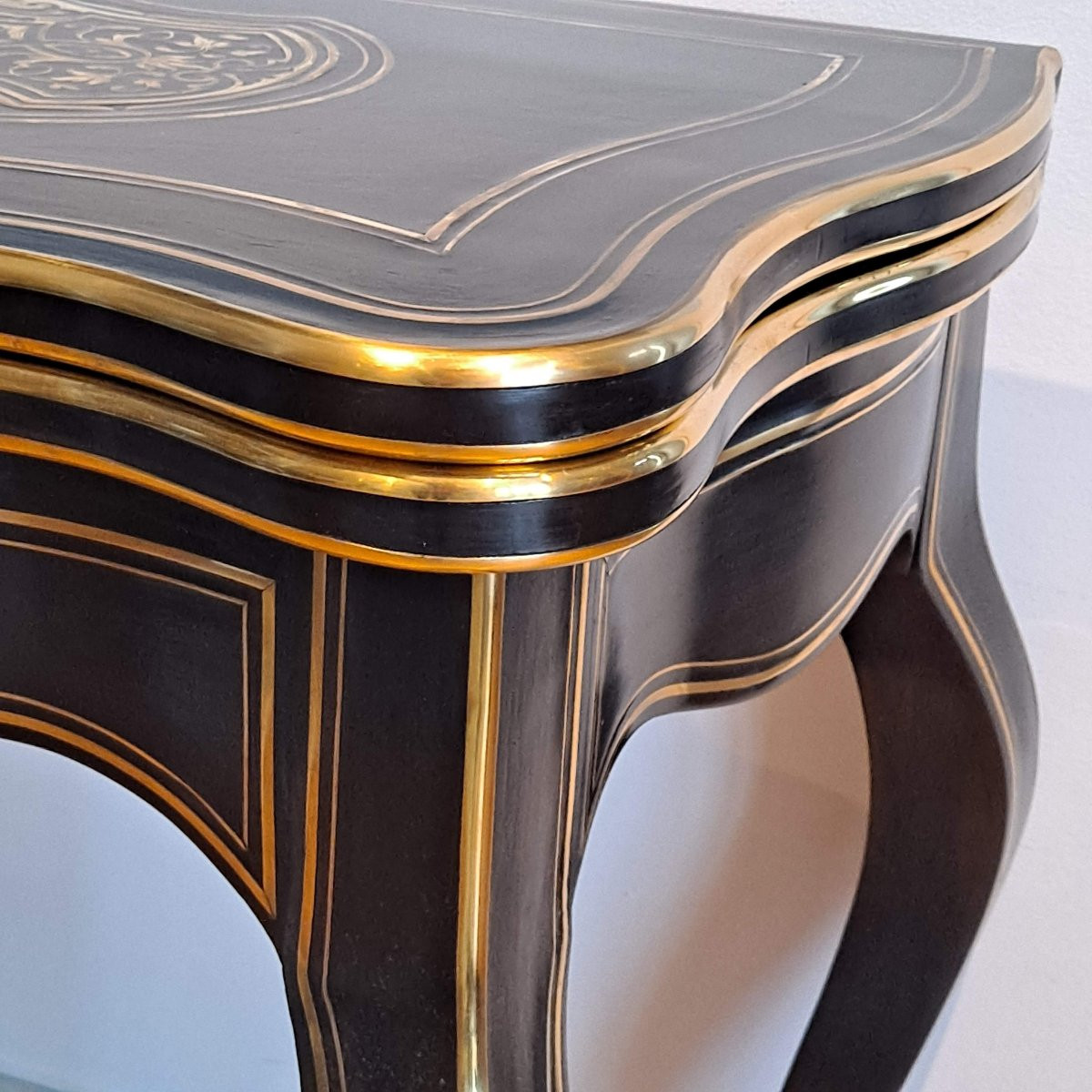 Napoleon III Style Louis XV Games Table-photo-3