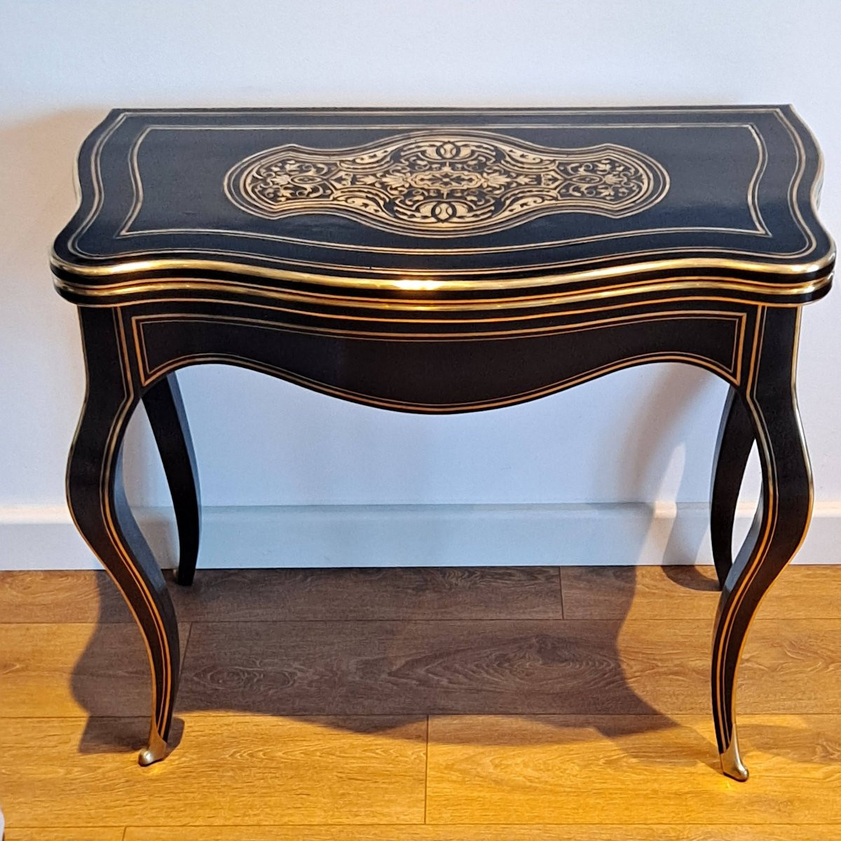 Napoleon III Style Louis XV Games Table-photo-1