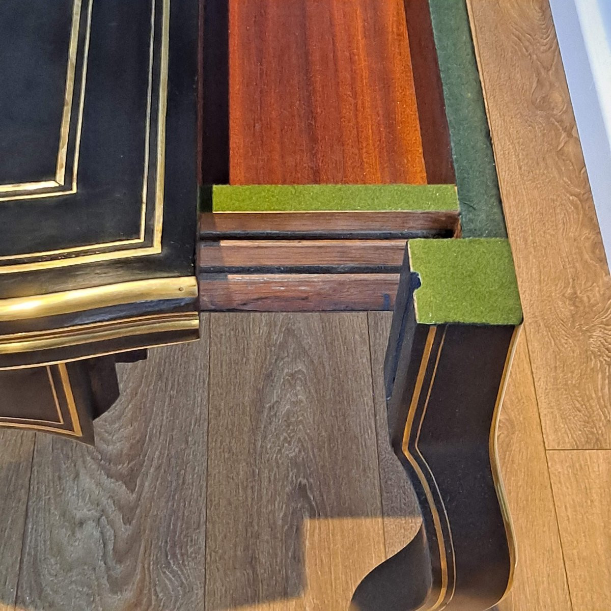 Napoleon III Style Louis XV Games Table-photo-3